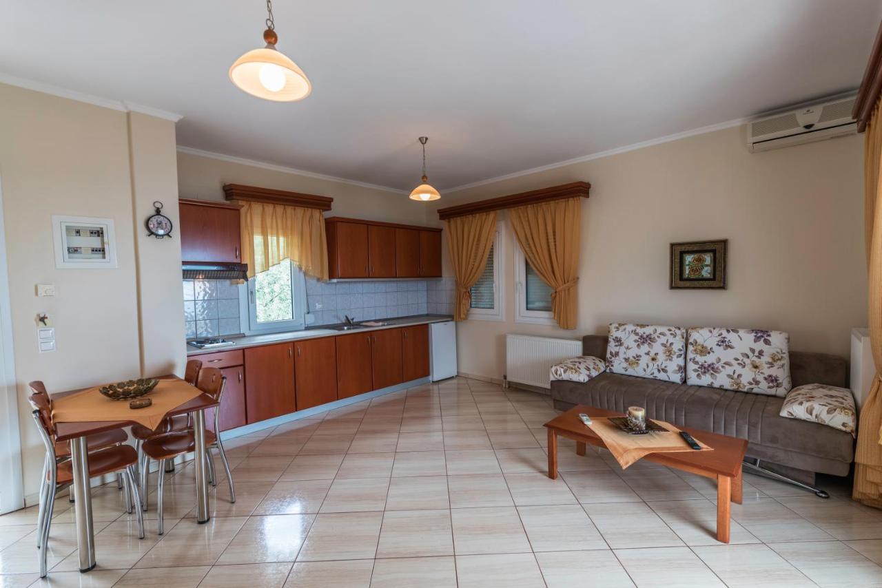 Anna Apartments Chrisi Ammoudia Exterior foto